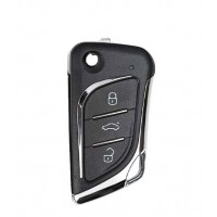 XHORSE  LEXUS KNIFE STYLE - 3B UNIVERSAL REMOTE FLIP KEY FOR VVDI KEY TOOL (WIRED)