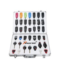 XHORSE UNIVERSAL REMOTE KEY SET W/ ALUMINUM CASE FOR VVDI PROGRAMMING TOOL