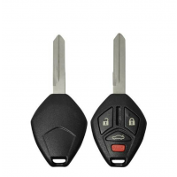 DURASHELL MITSUBISHI 4 BUTTON REMOTE HEAD KEY SHELL 