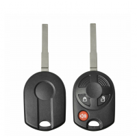 E-SHELL EXTRA STRENGTH 3 BUTTON REMOTE HEAD KEY SHELL FOR FORD 