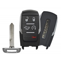2019-2020 DODGE RAM LIMITED 5 BUTTON SMART KEY - POWER TAILGATE, REMOTE START PN 68375457AB