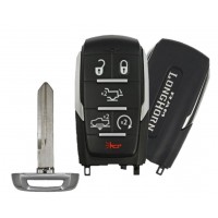 2019-2020 DODGE RAM LONGHORN 6 BUTTON SMART KEY - AIR SUSPENSION, POWER TAILGATE, REMOTE START PN 68291694AE