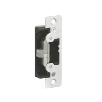 ADAMS RITE 7440-628 SERIES ULTRALINE ELECTRIC STRIKE FOR DEADLATCHES AND CYLINDRICAL LOCKS - FLAT - CLEAR ANODIZED