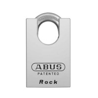 ABUS - 83CS/55-300 - CHROME PLATED HARDENED STEEL PADLOCK W/ SHACKLE GUARD - S2 - SCHLAGE C - 5/6 PIN - REKEYABLE - 2-11/64" WIDTH