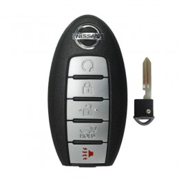 2013-2016 NISSAN PATHFINDER SMART PROX KEY 5B HATCH / REMOTE START IC 014 PN 285E3-9PA5A