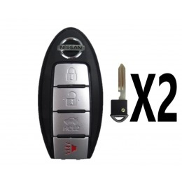 (2 PACK) 2013-2019 NISSAN SENTRA VERSA SMART PROX KEY 4B TRUNK, SPECIAL PRICE PN 285E3-3SG0D