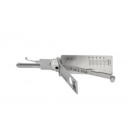 ORIGINAL LISHI – SC1 – 5-PIN – SCHLAGE KEYWAY TOOL – 2-IN-1 PICK – ANTI GIARE